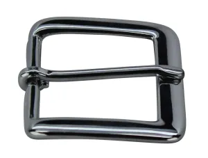 Chrome Jefferson Dress Buckle for Leather Belts
