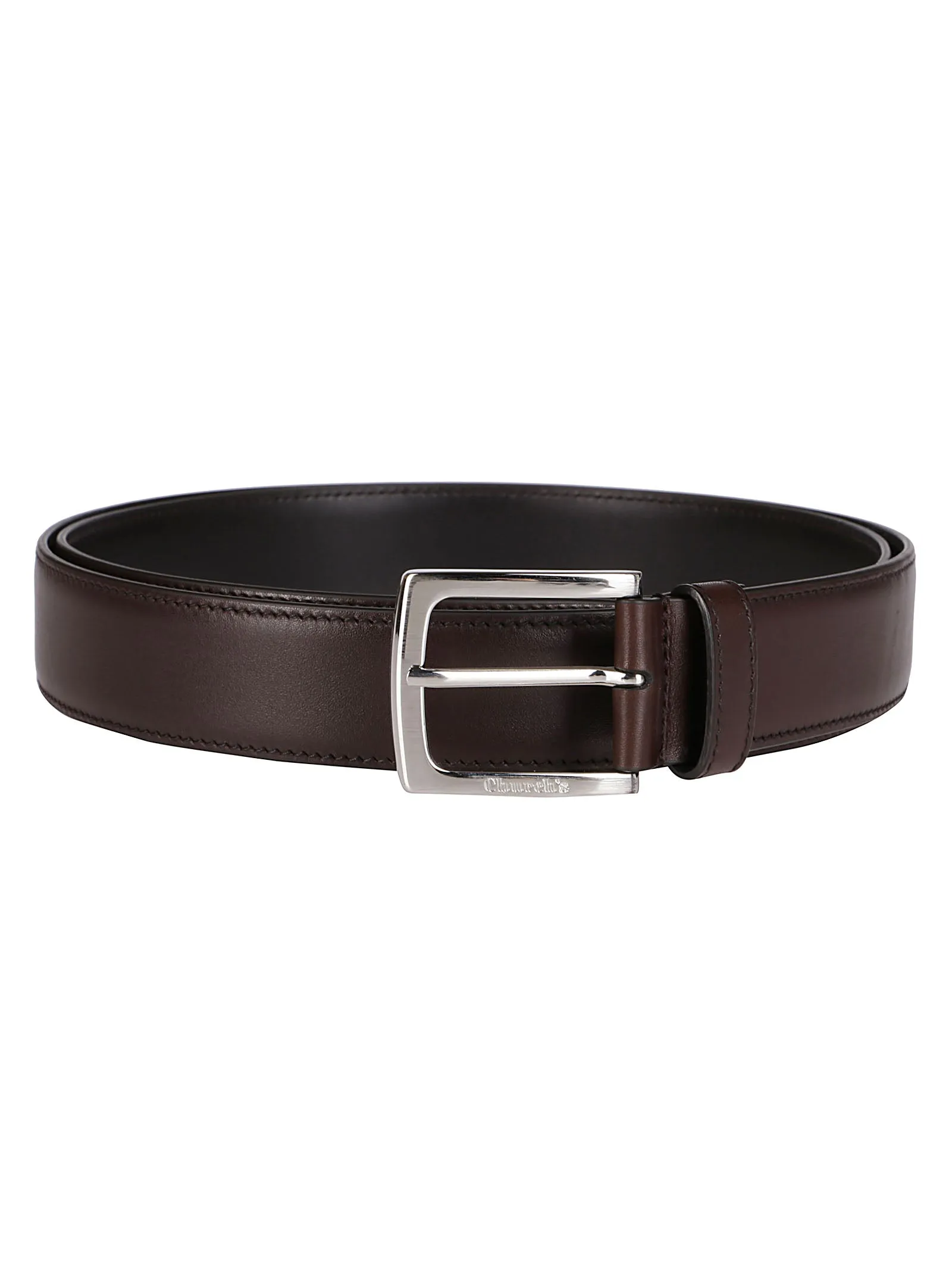 Church's Logo Engraved Buckle Belt