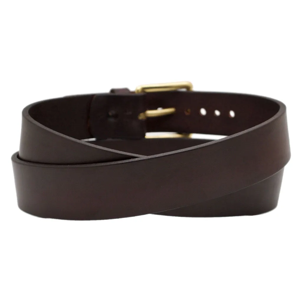 CLASSIC WIDE 1.75 ESPRESSO Dark Brown Leather Belt