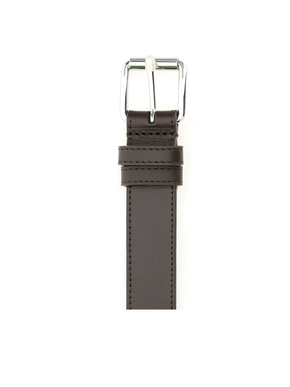 Comme Des Garçons Wallet Square Buckle Belt