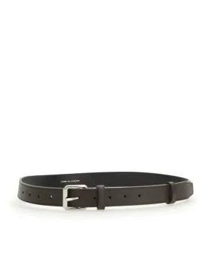 Comme Des Garçons Wallet Square Buckle Belt