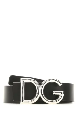 Dolce & Gabbana Logo Buckle Belt