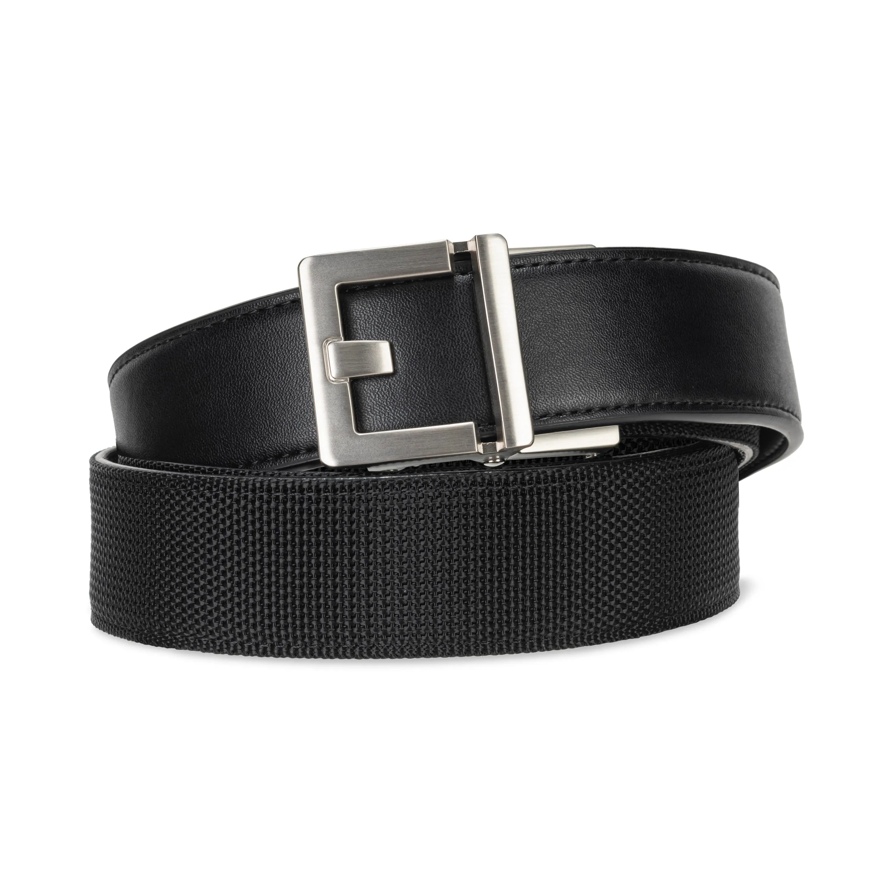 EXECUTIVE PROTECTION BLACK TACTICAL HYBRID BELT 1.5": COMPLETE KIT