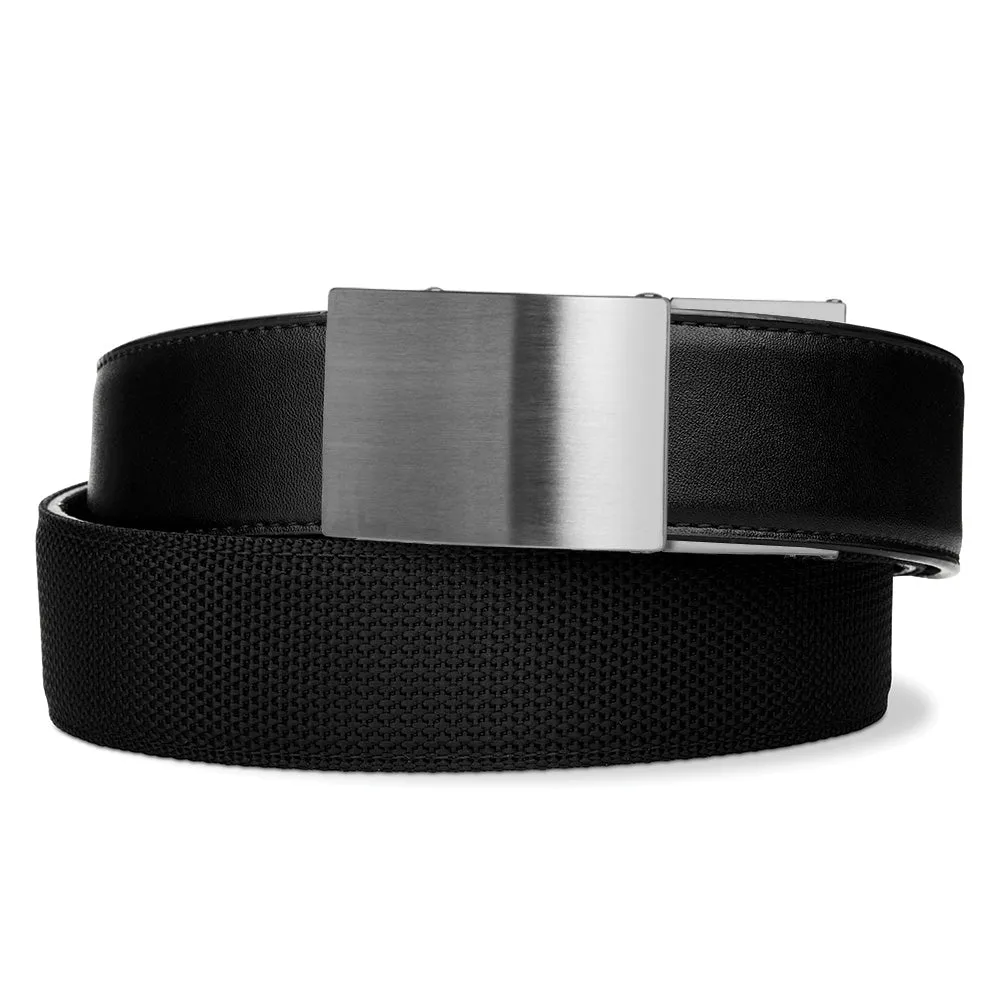 EXECUTIVE PROTECTION BLACK TACTICAL HYBRID BELT 1.5": COMPLETE KIT