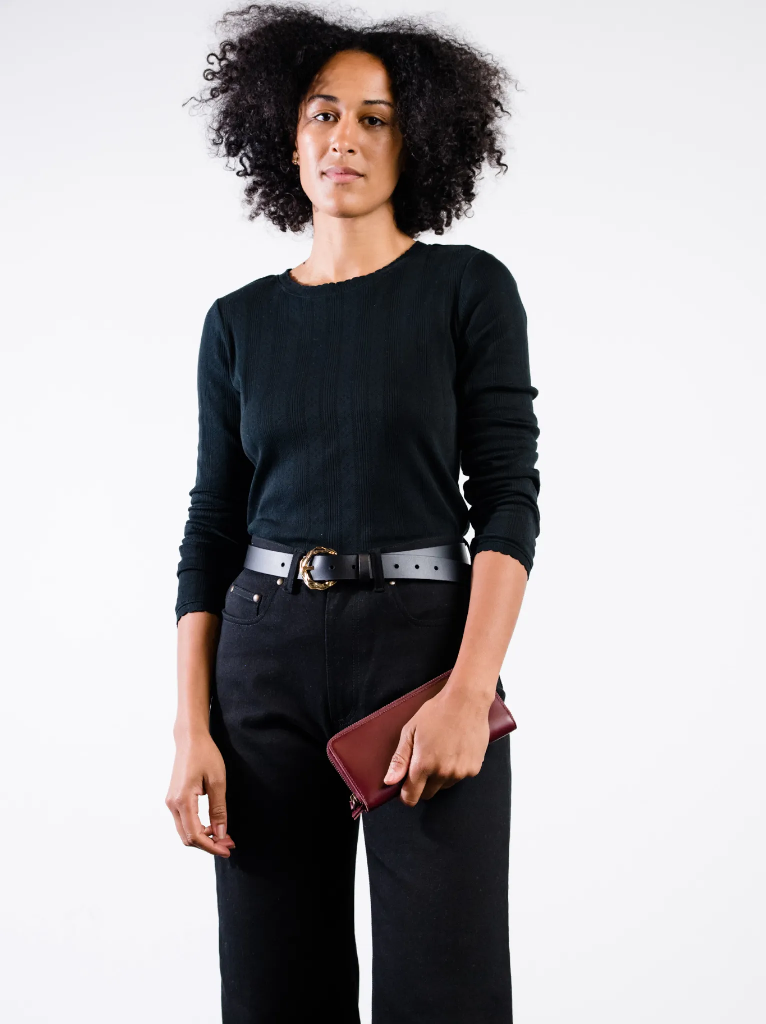 Helina Large Zip-Around Wallet