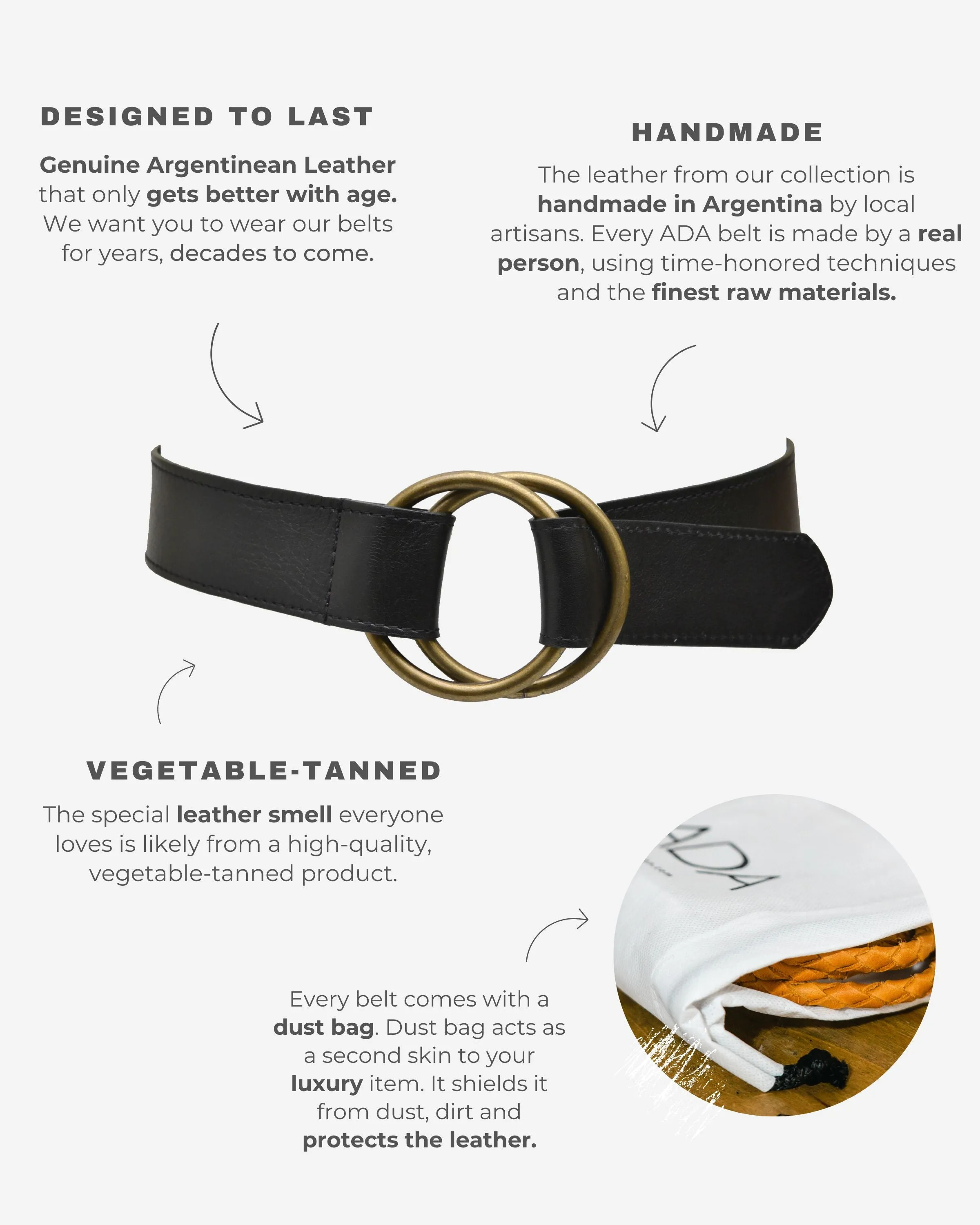 Josie Leather Belt