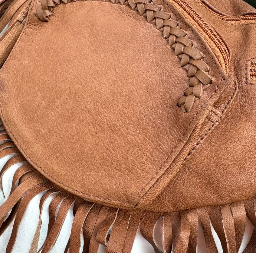 Leather Cedar Belt | Maple