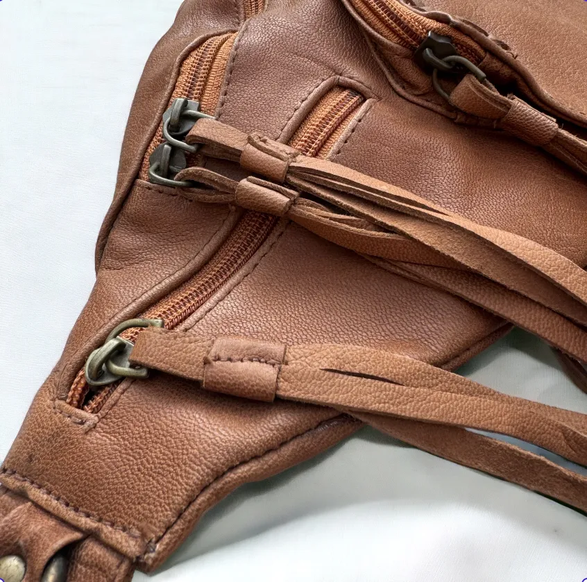 Leather Cedar Belt | Maple