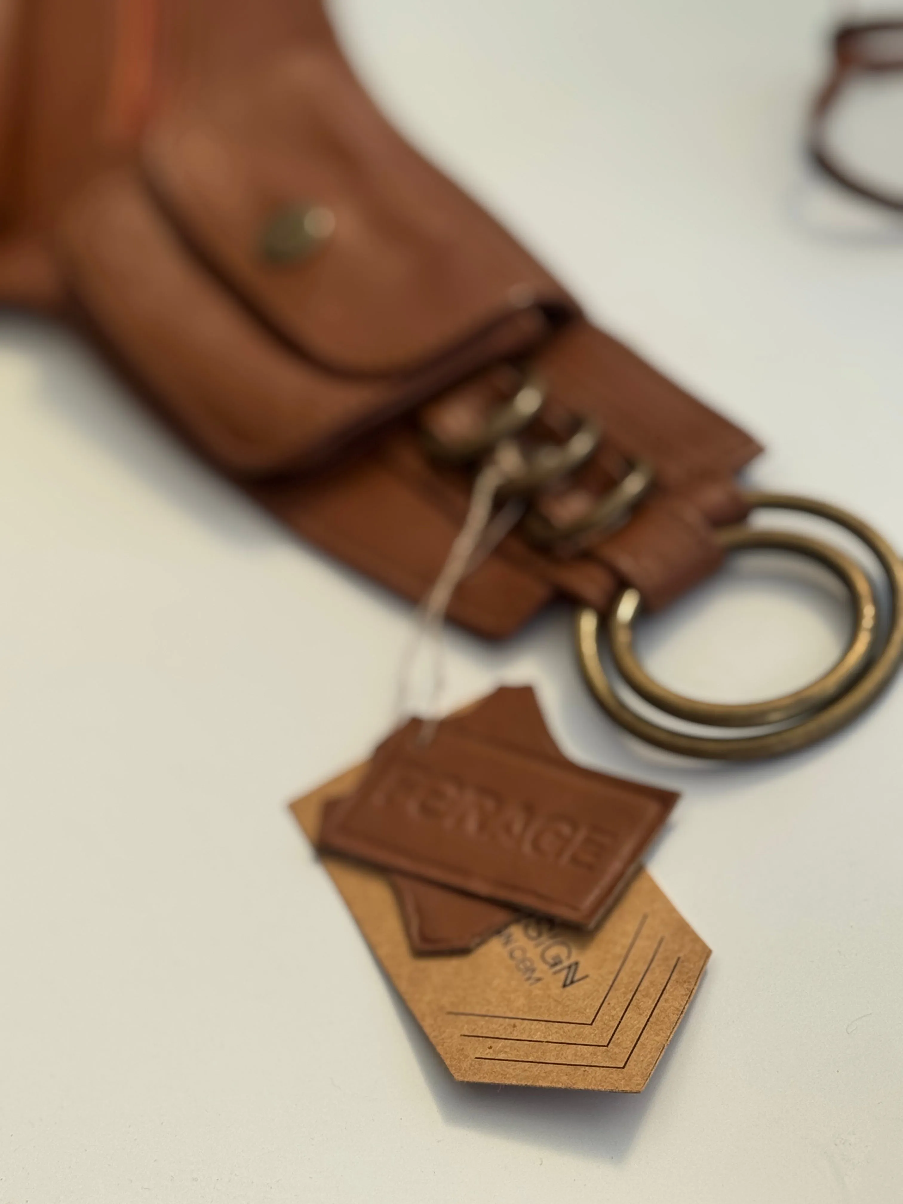 Leather Hip Bag | Saddle Brown