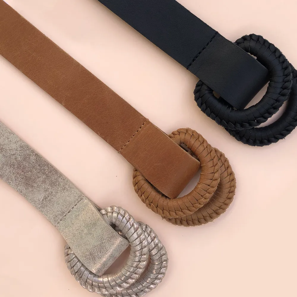 Limitless Leather Belt  - Black