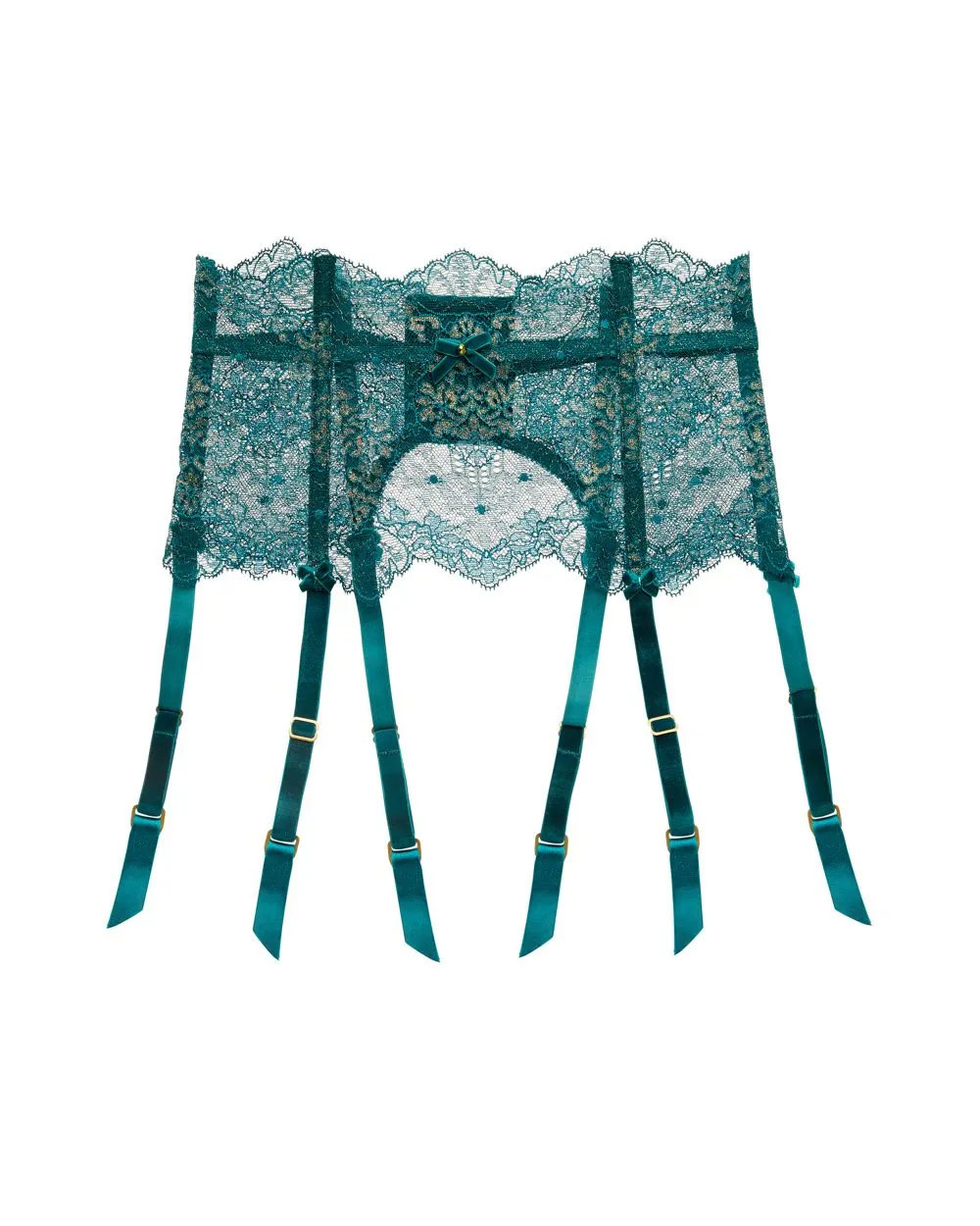 Lurex Lace Suspender