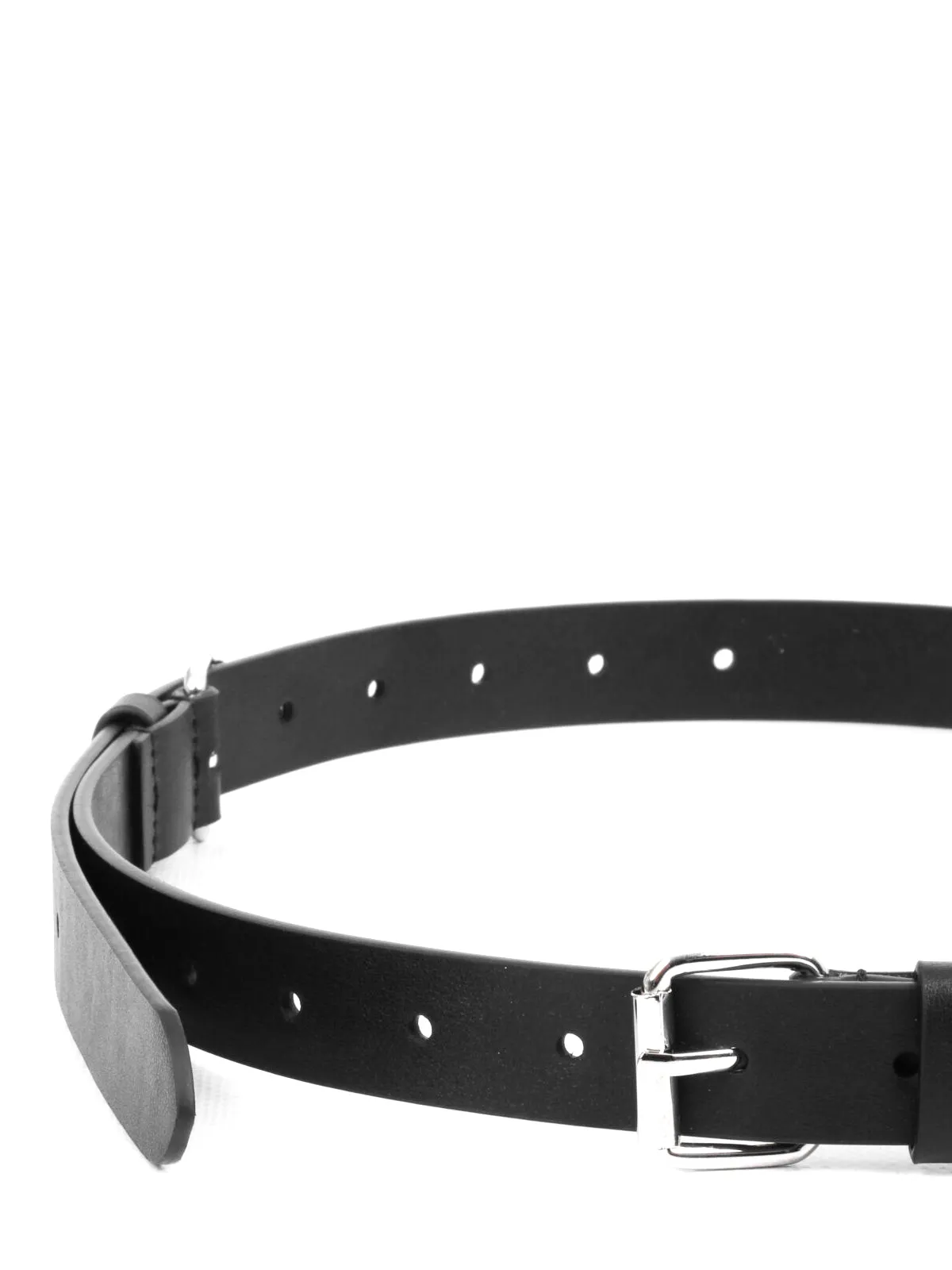 MM6 Maison Margiela Punched Hole Buckle Belt