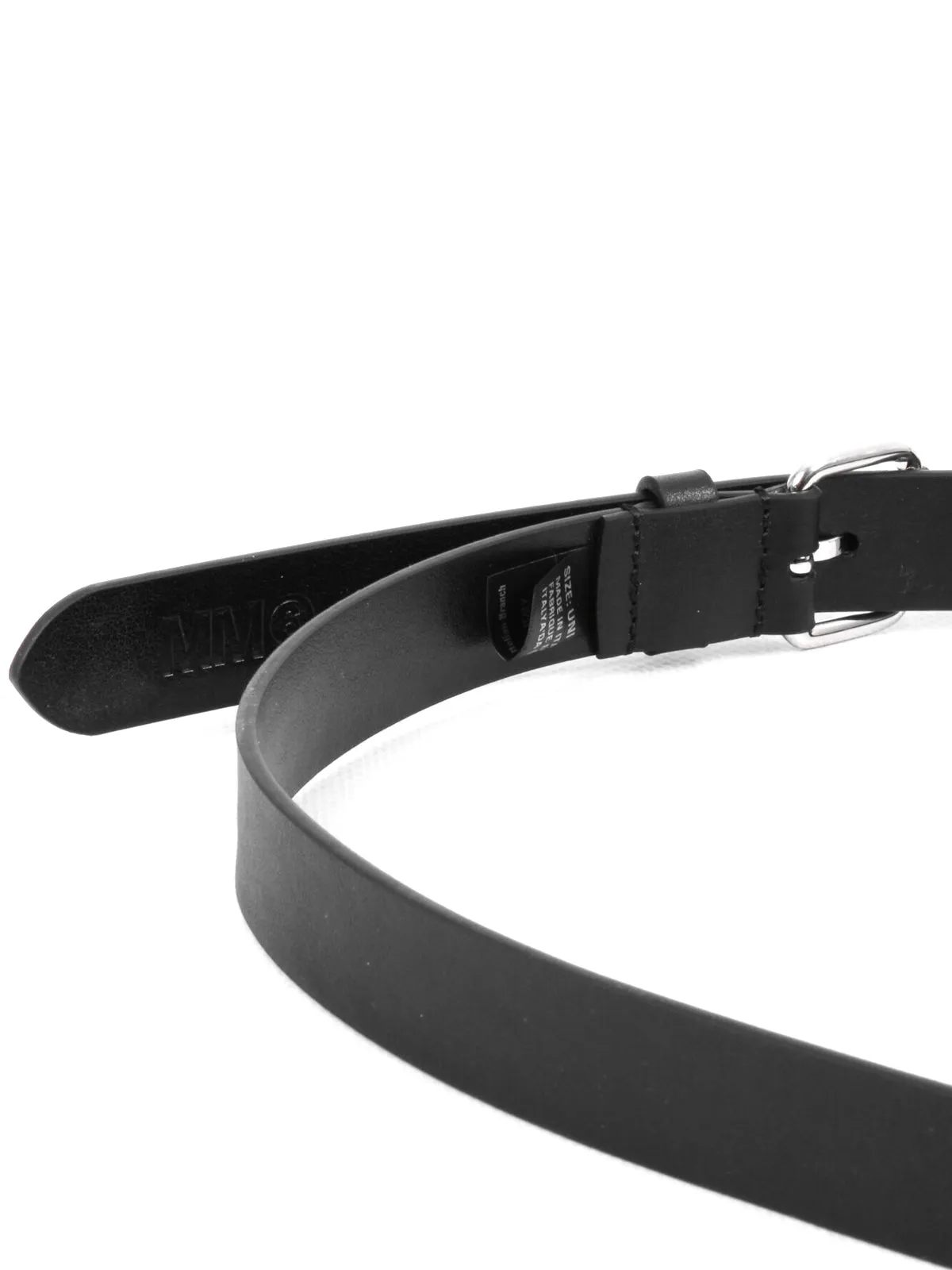 MM6 Maison Margiela Punched Hole Buckle Belt