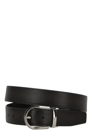 Montblanc Horseshoe Buckle Belt