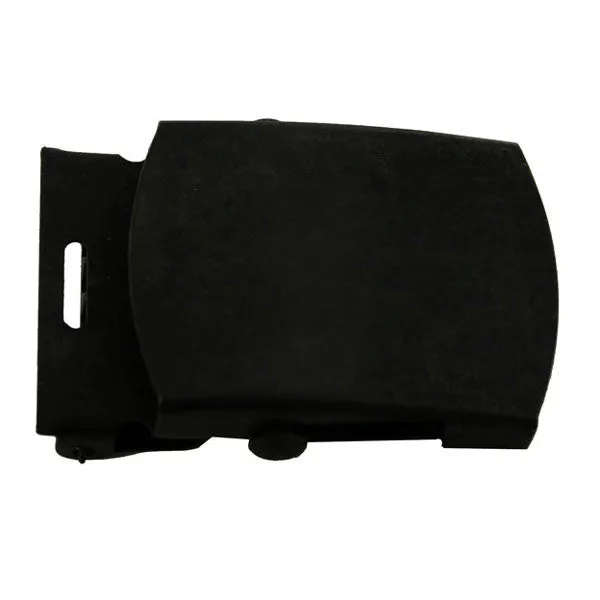 Navy Belt Buckle: Black Roller - male