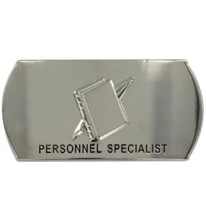 Navy Enlisted Specialty Belt Buckle: Personnel Specialist: PS