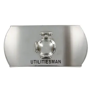 Navy Enlisted Specialty Belt Buckle: Utilities Man: UT