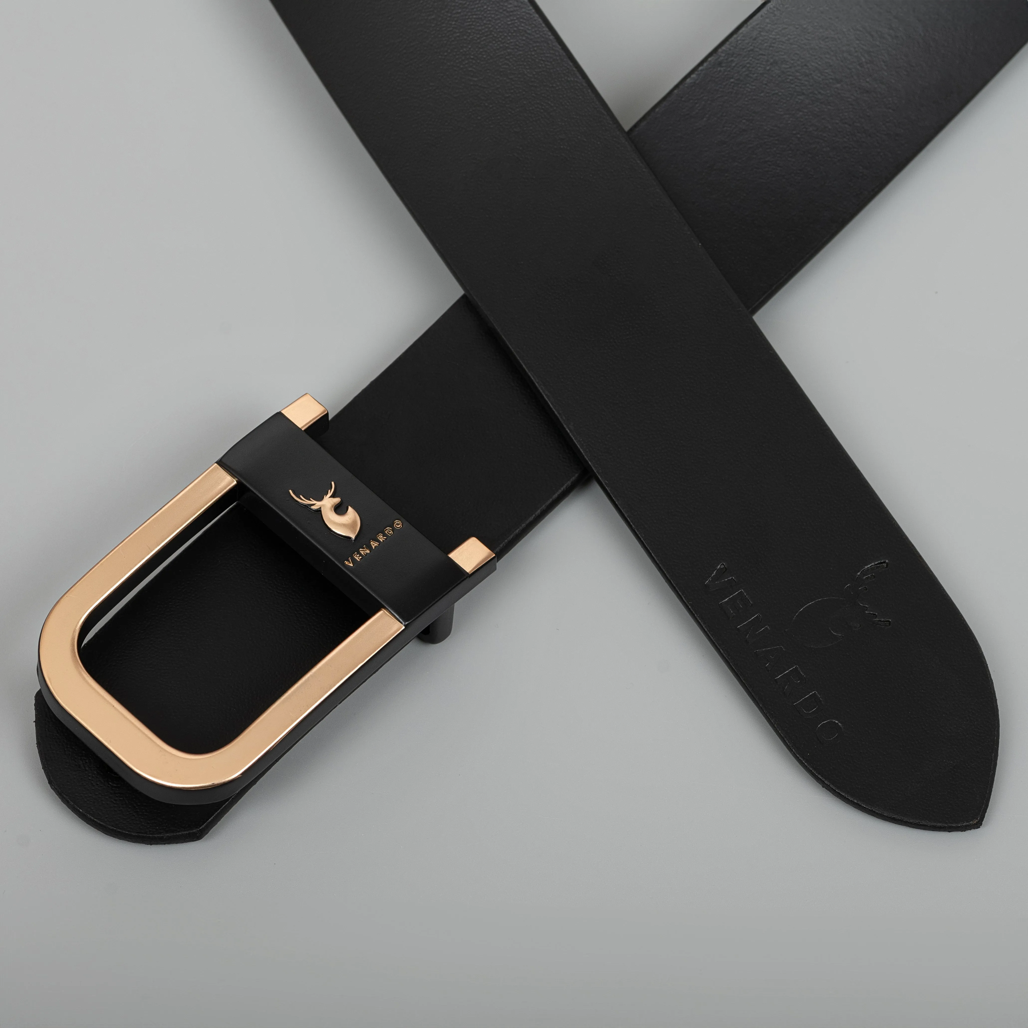 Pack of 2 - Hitops and ZurkiI  Black Leather-Belt