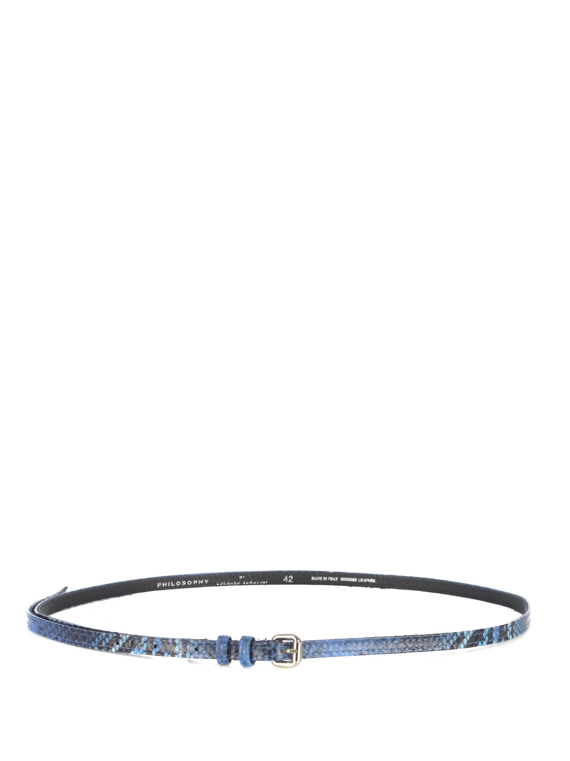 Philosophy Di Lorenzo Serafini Metal Buckle Belt