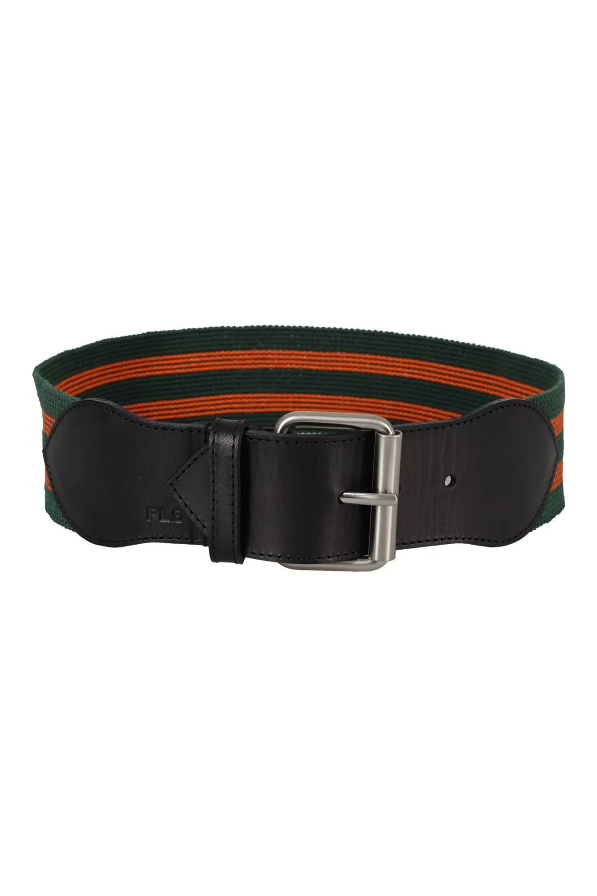 Philosophy Di Lorenzo Serafini Striped Buckle Belt