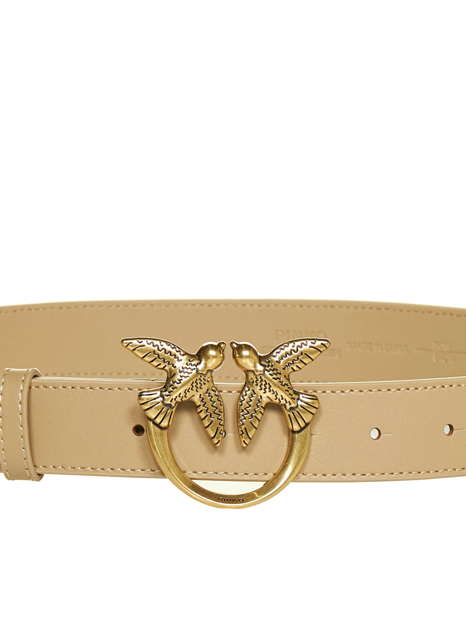 Pinko Love Bird Buckle Belt