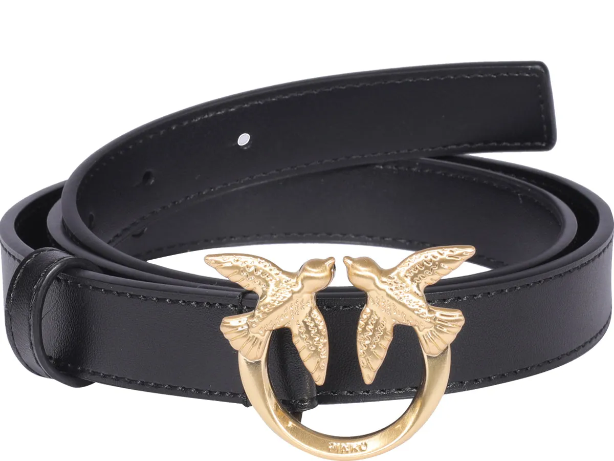 Pinko Love Birds Buckle Belt