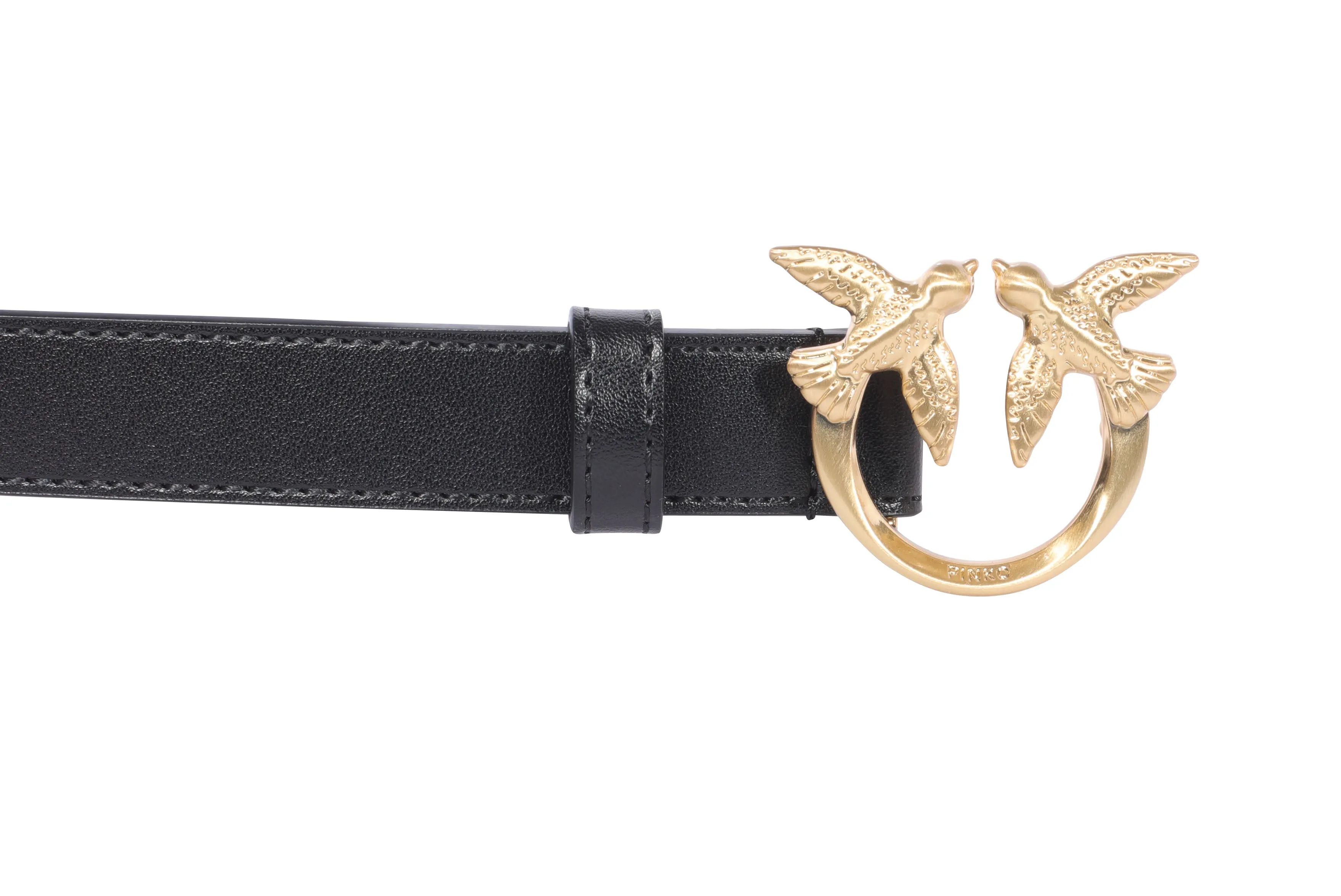 Pinko Love Birds Buckle Belt