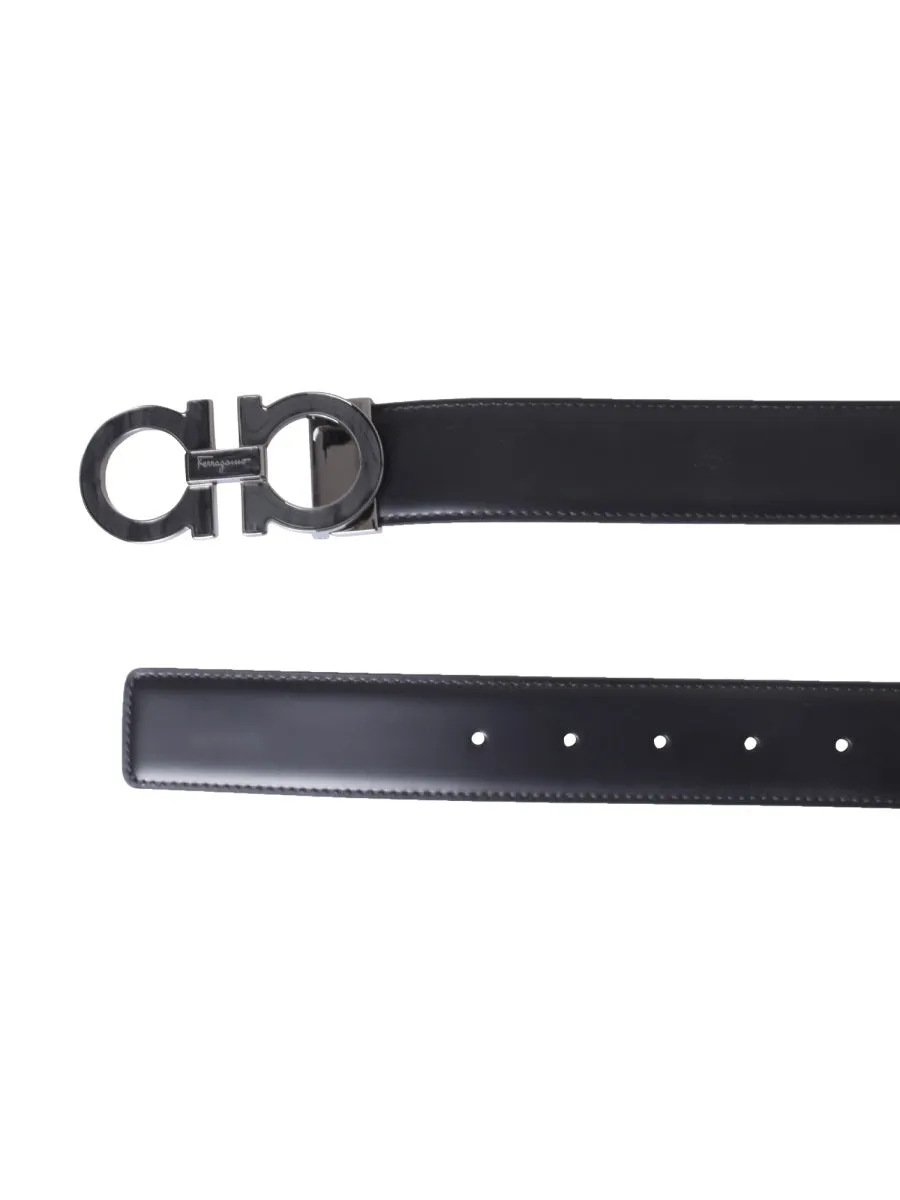Salvatore Ferragamo Double Gancio Buckle Belt