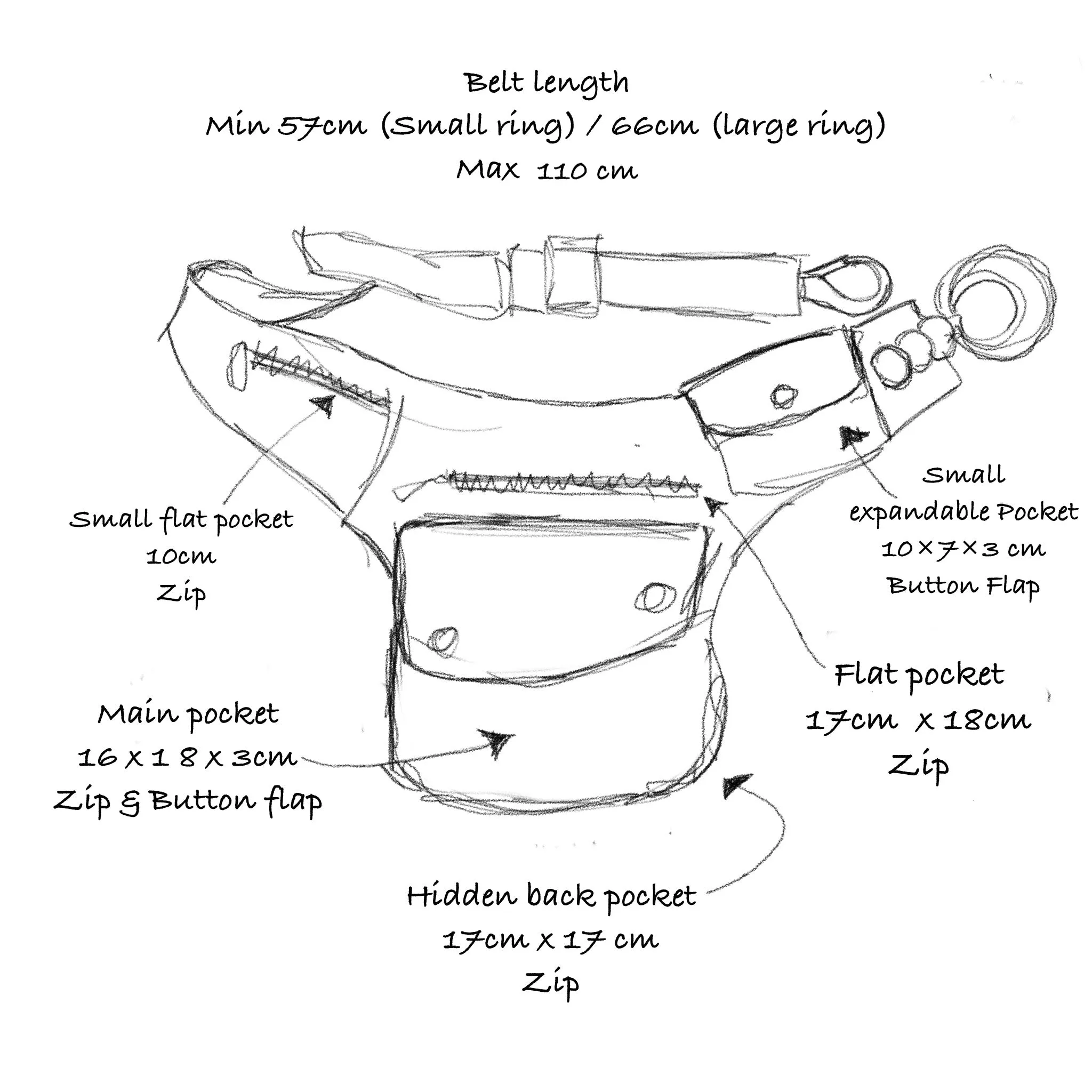 Suede Hip Bag | Coffee