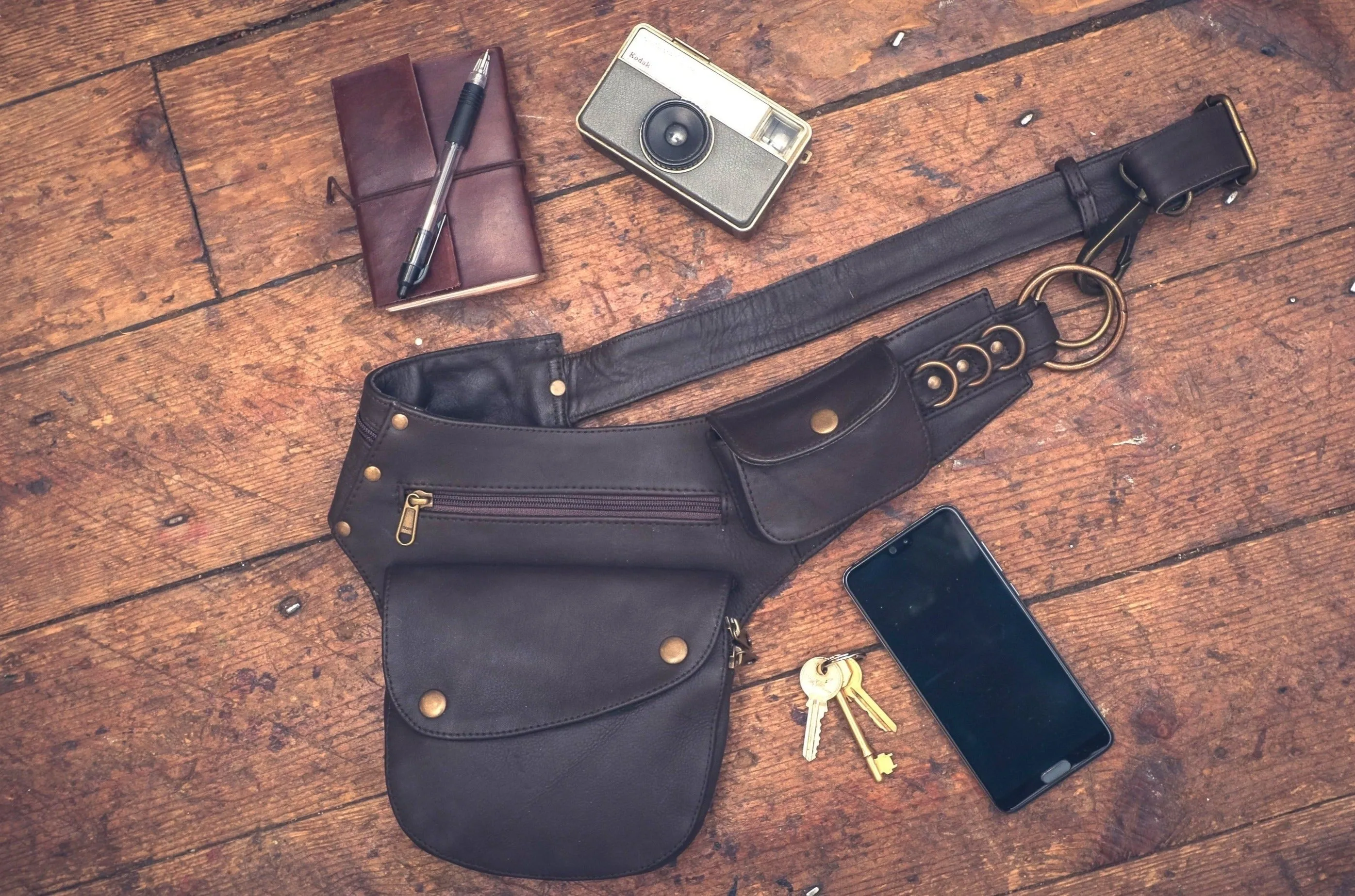 Suede Hip Bag | Ginger