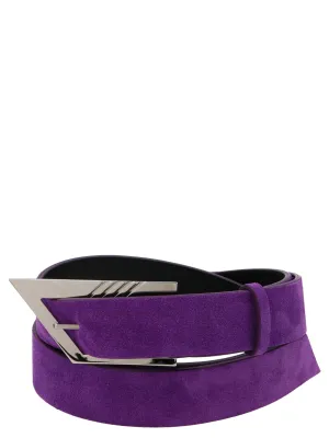 The Attico Pointed Buckle Belt