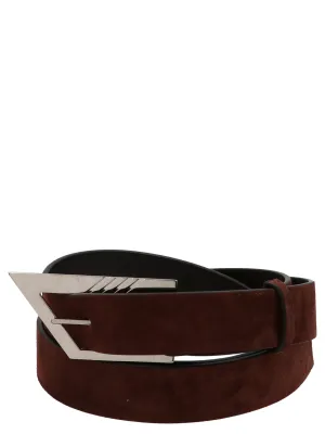 The Attico Pointed Buckle Belt