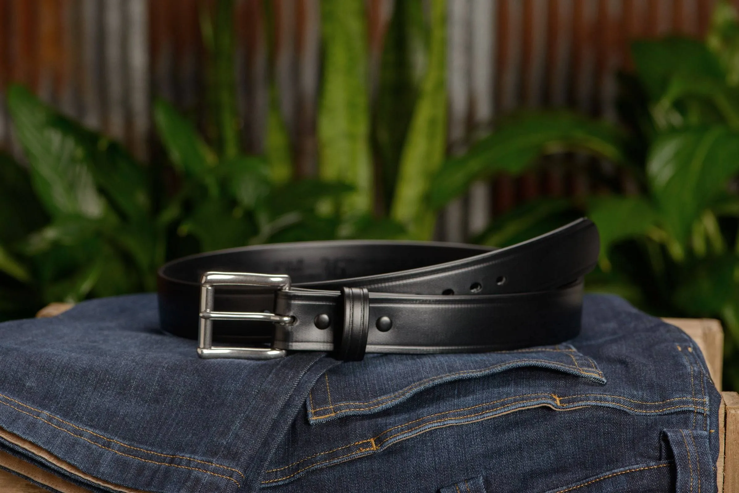The Hercules Belt™ -  Black Max Thick With Stainless Buckle 1.50" (H500BK)