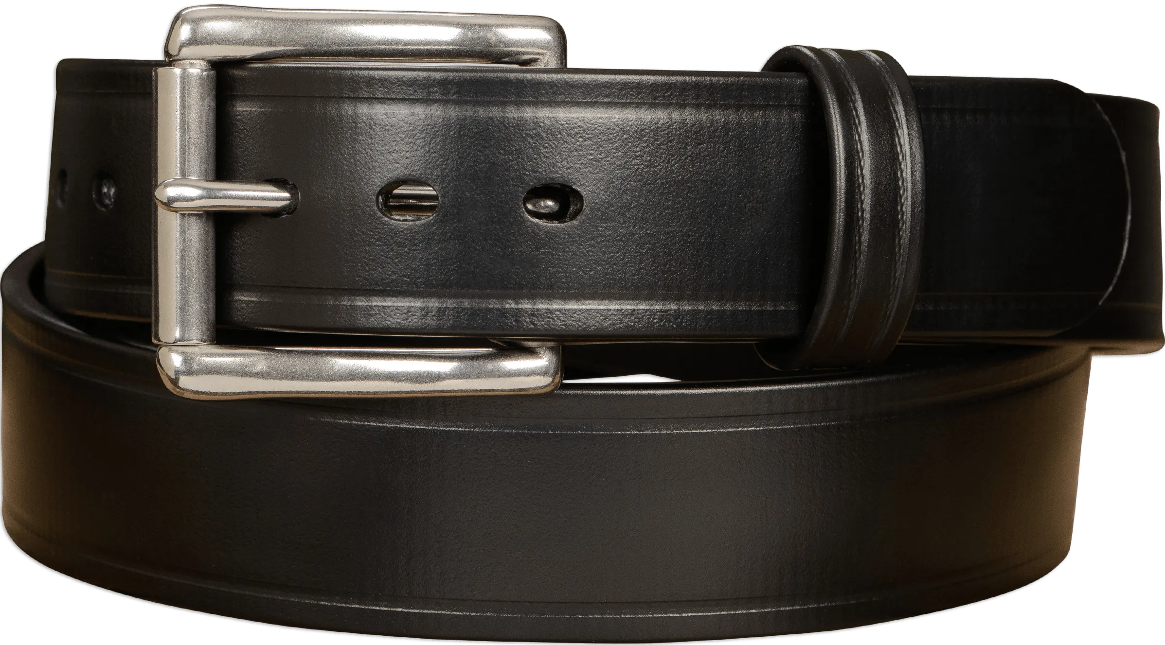 The Hercules Belt™ -  Black Max Thick With Stainless Buckle 1.50" (H500BK)