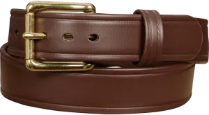 The Hercules Belt™ -  Brown Max Thick With Brass Buckle 1.50" (H505BR)