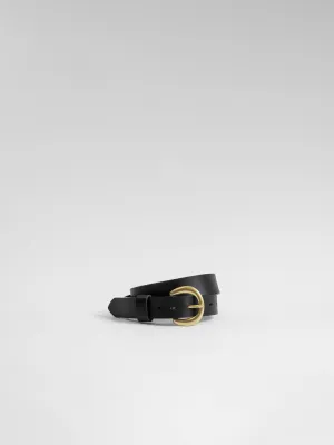 The Lair Camille Classic Belt Slim Brass