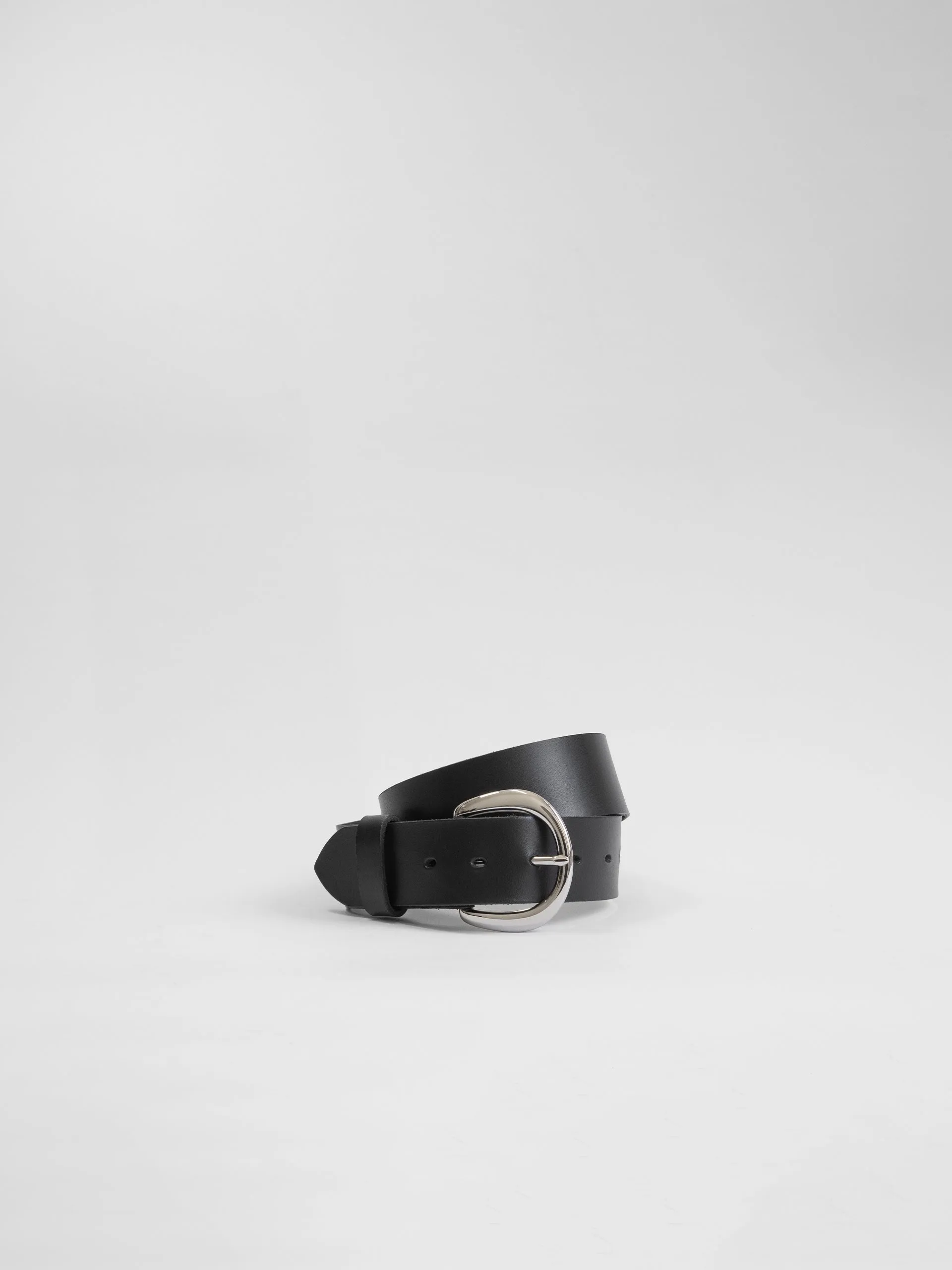 The Lair Camille Classic Belt Wide Silver