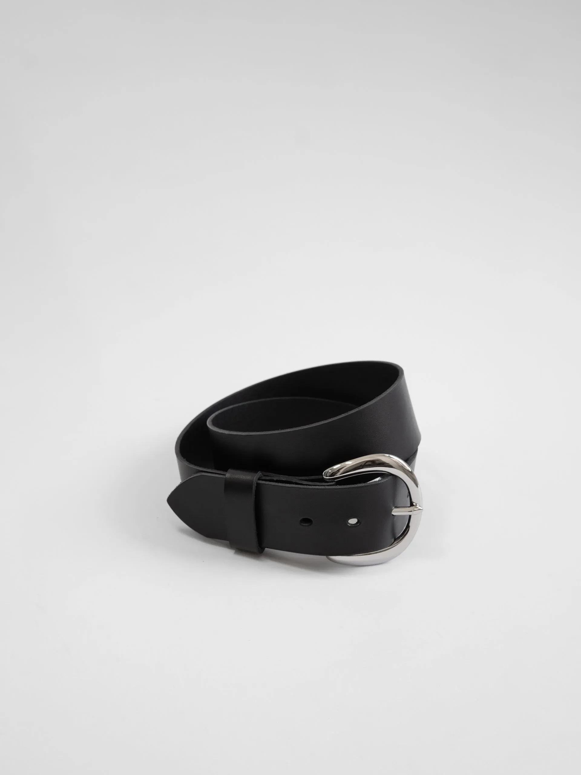 The Lair Camille Classic Belt Wide Silver