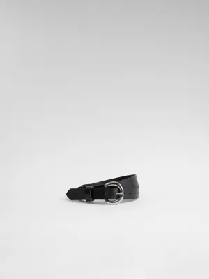 The lair Camille Slim Belt Silver
