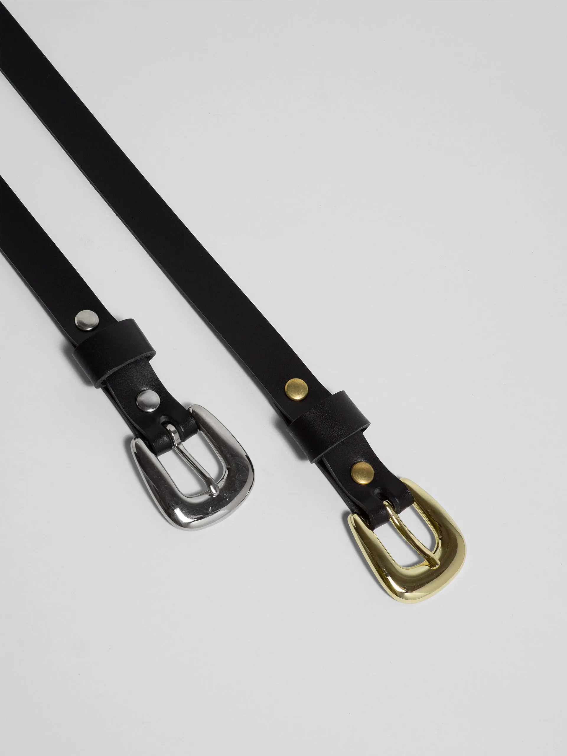 The Lair Margot Classic Belt Brass