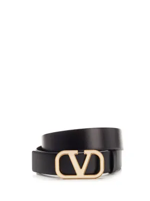 Valentino VLogo Buckle Belt