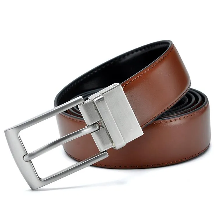 West Louis™ Designer High Quality Genuine Leather Belt