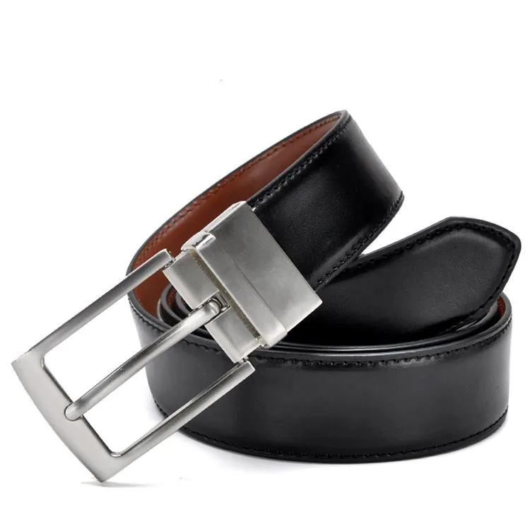 West Louis™ Designer High Quality Genuine Leather Belt