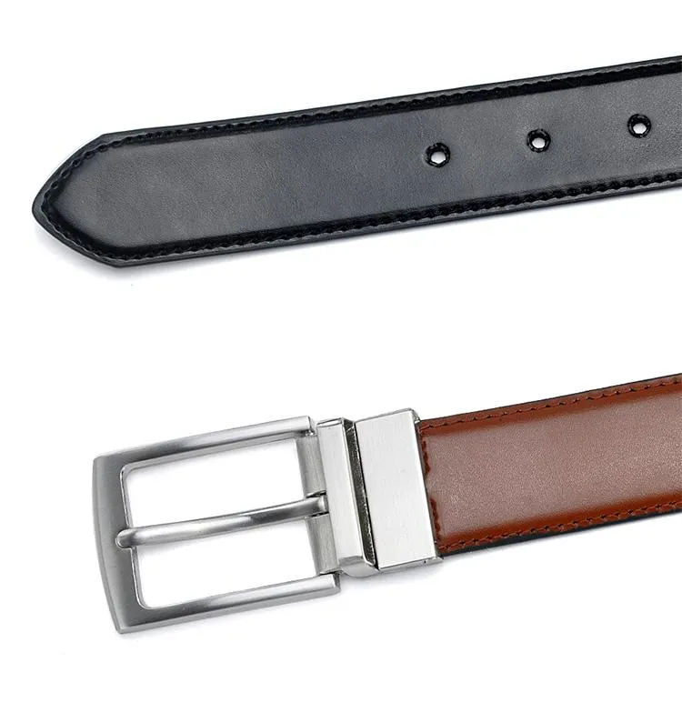 West Louis™ Designer High Quality Genuine Leather Belt