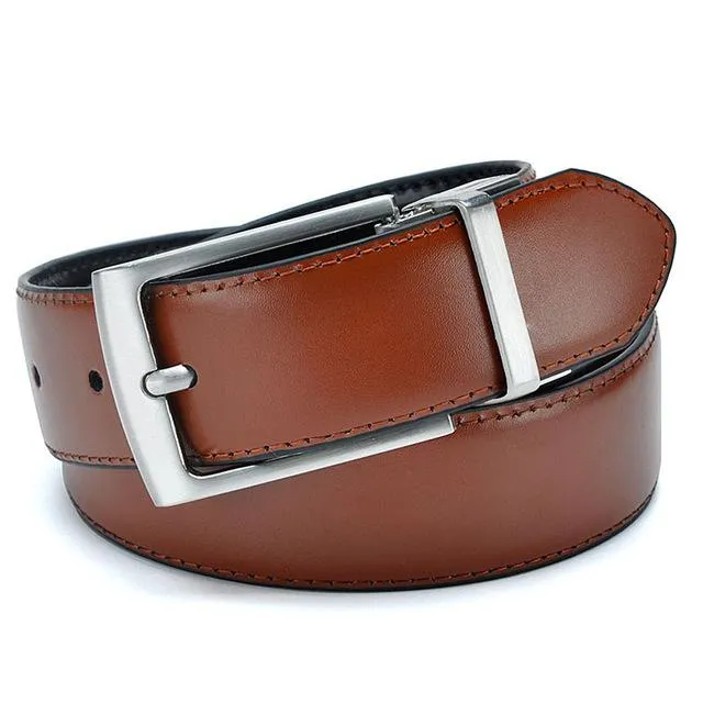 West Louis™ Designer High Quality Genuine Leather Belt