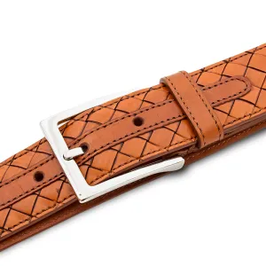 Woven Calfskin Belt