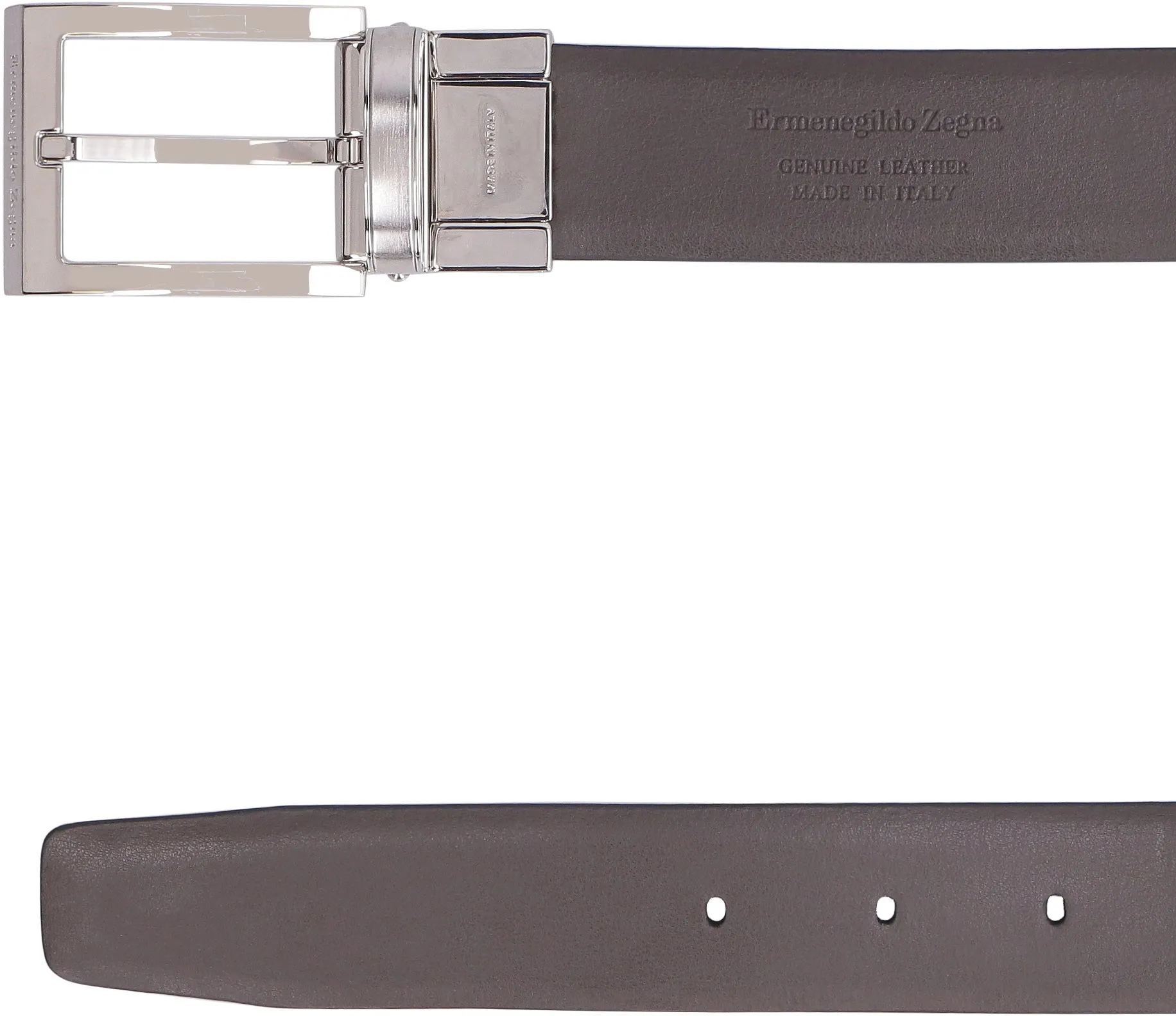Z Zegna Reversible Buckled Belt
